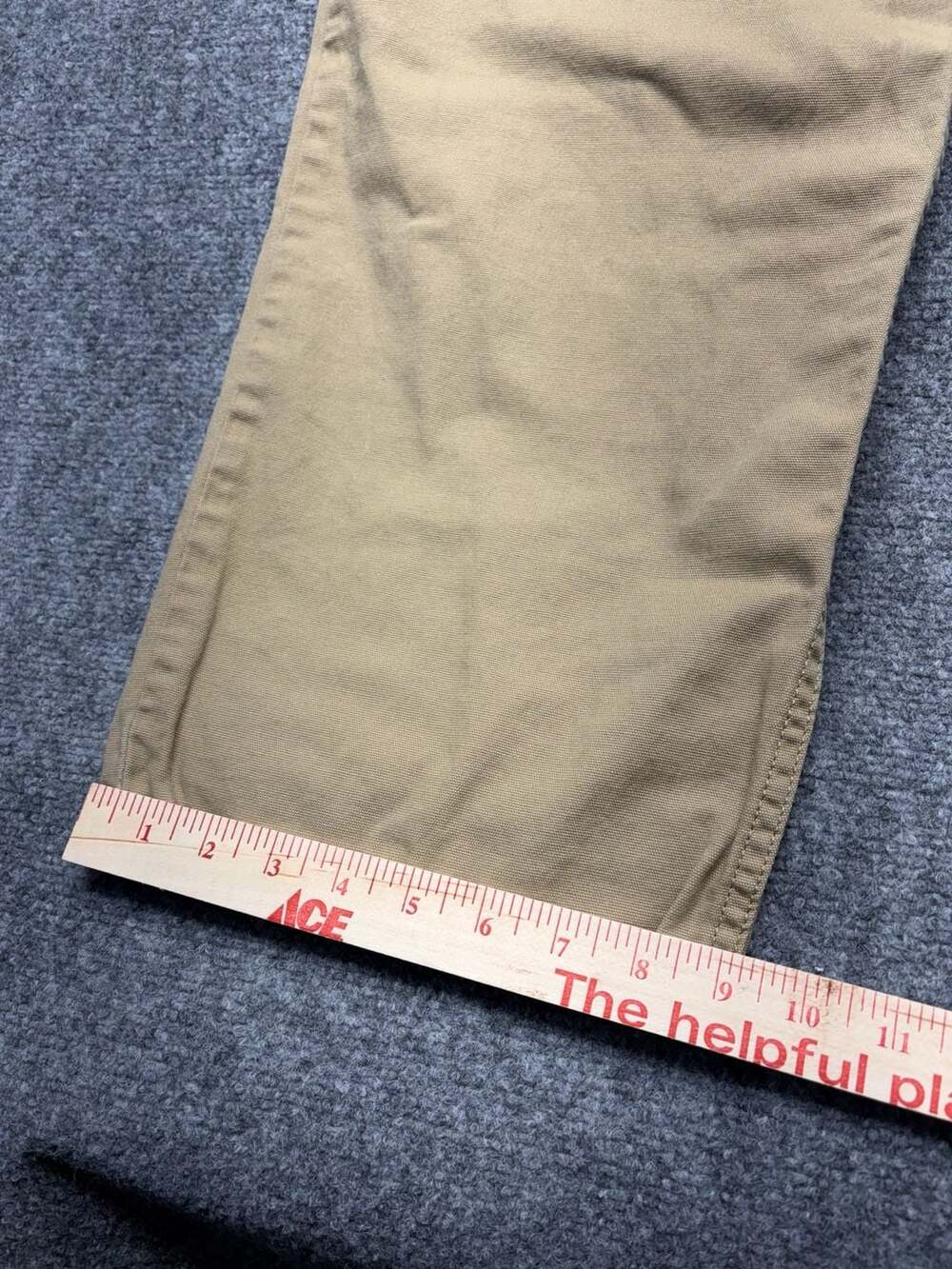 Carhartt Pants Men's 48x30 tan Relaxed Fit Canvas Rugged Utility Work Wear EUC - Picture 4 of 12